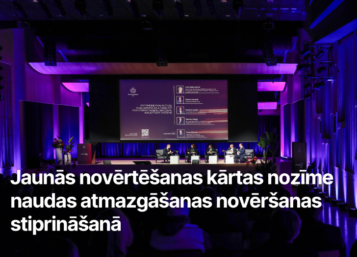 Jaunās novērtēšanas kārtas nozīme naudas atmazgāšanas novēršanas stiprināšanā