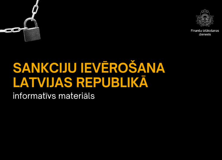 FID skaidro būtiskāko par sankciju ievērošanu Latvijā