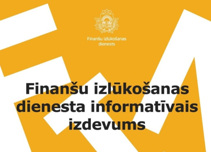 Finanšu izlūkošanas dienesta informatīvā izdevuma vāka titulattēls