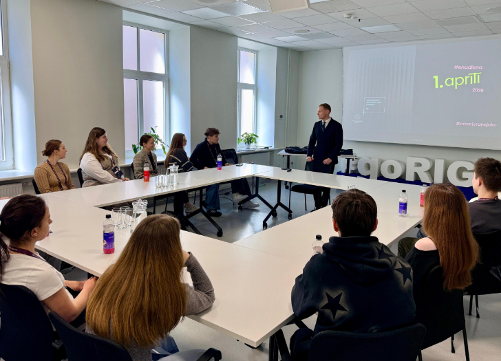 Job Shadow Day at FIU Latvia: students explore careers in financial intelligence
