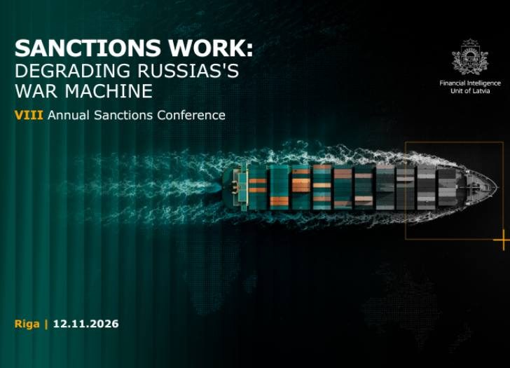 Save the date: International sanctions conference in Riga to focus on measures degrading Russia’s war machine